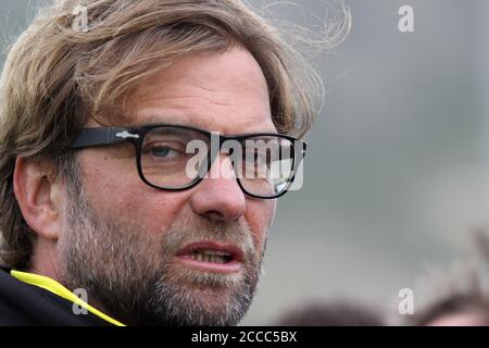 16 janvier 2014, la Manga, Espagne. Formation Borussia Dortmund. Entraîneur-chef Jurgen Klopp photo de Tony Henshaw Banque D'Images