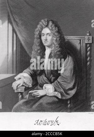 ROBERT BOYLE (1627-1691) chimiste et inventeur anglo-irlandais Banque D'Images