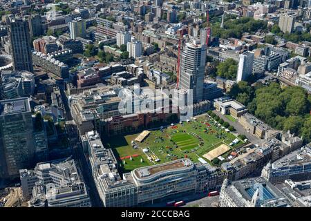 Londres, Royaume-Uni. 20 août 2020. Le Concours de Londres est un événement prestigieux de l'automobile à l'honorable Artillerie Company, dans la ville de Londres. Il s'agit du premier grand événement automobile du Royaume-Uni depuis février. Crédit : Above All Images Ltd/Alamy Live News Banque D'Images