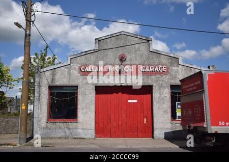 garage automobile callan, callan, comté de kilkenny irlande Banque D'Images