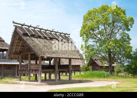 Saga, Japon - Parc historique de Yoshinogari à Yoshinogari, Saga, Japon. Banque D'Images