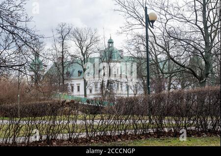 Château Ujazdów, Varsovie, Voïvodie de Mazovie, Pologne Banque D'Images