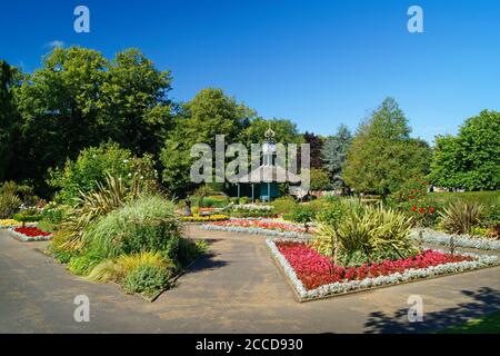 Royaume-Uni, Derbyshire, Matlock, Hall Leys Park Banque D'Images