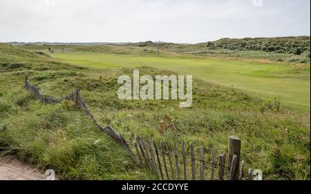 WAUN -y - mer - KENFIG - PAYS DE GALLES 21 AOÛT : parcours de golf Pyle & Kenfig, Bridgend, pays de Galles le 21 août 2020. Photo de Gary Mitchell Banque D'Images