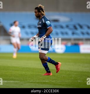 21 août 2020 ; AJ Bell Stadium, Salford, Lancashire, Angleterre ; Rugby anglais de Premiership, sale Sharks versus Exeter Chiefs ; Marland Yarde sale Sharks Credit: Action plus Sports Images/Alay Live News Banque D'Images
