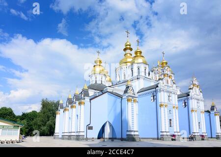 Kiev (Kiev), Monastère Golden-Domed de Saint-Michel, cathédrale de Kiev, Ukraine Banque D'Images