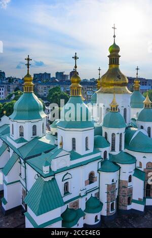 Kiev (Kiev), cathédrale Sainte-Sophie à Kiev, Ukraine Banque D'Images