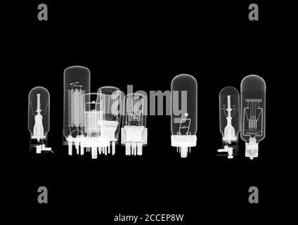 Ampoules, rayons X. Banque D'Images