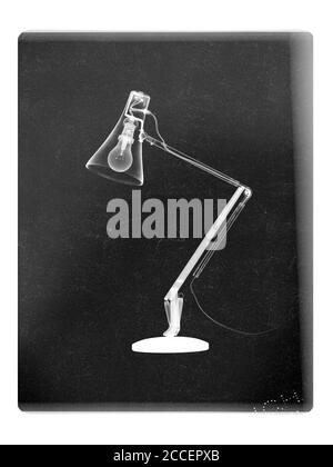 Lampe d'anglepoise, rayons X. Banque D'Images