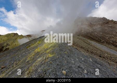 Volcan Garbuna Kimbe Bay, Nouvelle, la Grande-Bretagne, la Papouasie-Nouvelle-Guinée Banque D'Images