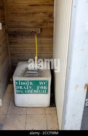France, Côte d'Azur, - Cap blanc-nez - Camping Banque D'Images
