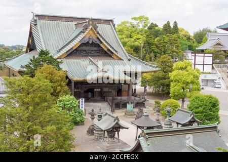 Chiba, Japon - Temple Narita-san Shinsho-ji à Narita, Chiba, Japon. Le Temple a été fondé en 940. Banque D'Images