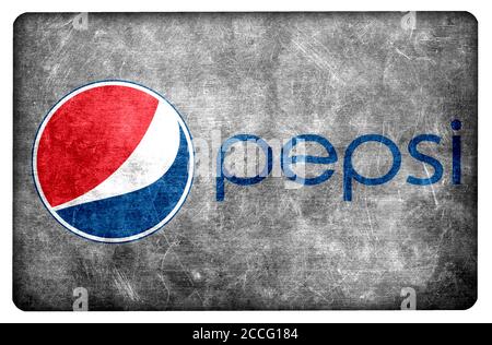 Logo Pepsi Banque D'Images