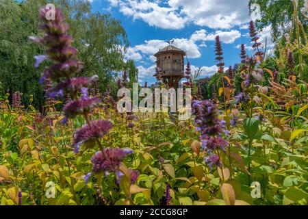 Stadtgarten ou City Garden, Stuttgart, Bade-Wurtemberg, Allemagne du Sud, Europe centrale Banque D'Images