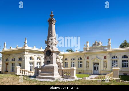 lázně Bílinská Kyselka, Bílina, Ústecký kraj, Česká republika / Bilinska kyselka, station thermale, ville de Bilina, Bohême du Nord, République Tchèque Banque D'Images