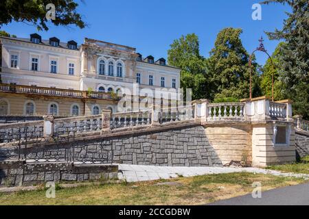 lázně Bílinská Kyselka, Bílina, Ústecký kraj, Česká republika / Bilinska kyselka, station thermale, ville de Bilina, Bohême du Nord, République Tchèque Banque D'Images