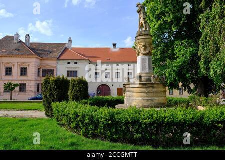 Vieille ville historique de Rust sur le lac Neusiedl, Burgenland, Autriche Banque D'Images