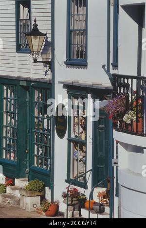 Strand House Antique shop, Rye, East Sussex, Angleterre, Royaume-Uni Banque D'Images