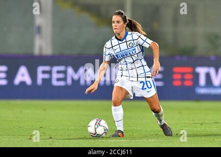 Florence, Italie. 22 août 2020. Flaminia Simonetti (Inter) pendant ACF Fiorentina femminile vs Inter, Championnat italien de football Serie A Women à Florence, Italie, août 22 2020 crédit: Independent photo Agency/Alay Live News Banque D'Images