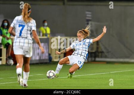 Florence, Italie. 22 août 2020. Florence, Italie, 22 août 2020, Beatrice Merlo (Inter) pendant ACF Fiorentina femminile vs Inter - Championnat italien de football Serie A Women - Credit: LM/Lisa Guglielmi Credit: Lisa Guglielmi/LPS/ZUMA Wire/Alay Live News Banque D'Images