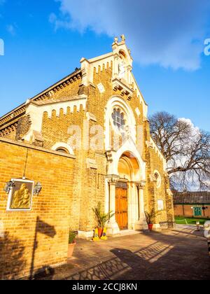 Église catholique notre-Dame de grâce à Charlton - Sud-est de Londres, Angleterre Banque D'Images