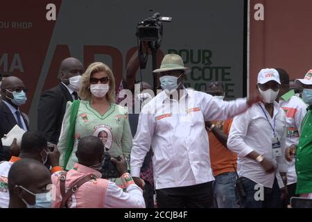 Abidjan, campagne Côte d'Ivoire Banque D'Images