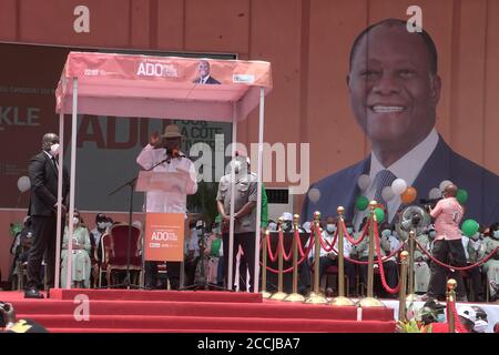 Abidjan, campagne Côte d'Ivoire Banque D'Images