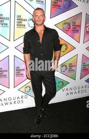 LOS ANGELES - SEP 22 : août Getty au gala du 49e anniversaire DU Centre LGBT LA au Beverly Hilton Hotel le 22 septembre 2018 à Beverly Hills, CA Banque D'Images