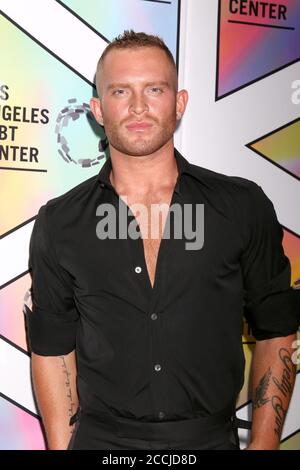 LOS ANGELES - SEP 22 : août Getty au gala du 49e anniversaire DU Centre LGBT LA au Beverly Hilton Hotel le 22 septembre 2018 à Beverly Hills, CA Banque D'Images