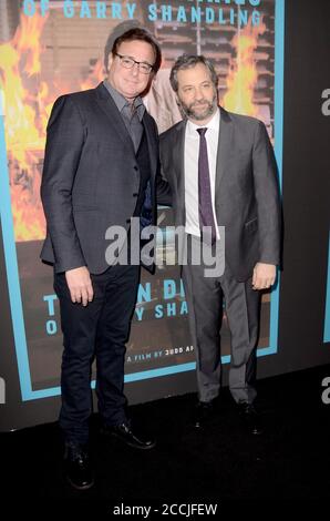 LOS ANGELES - 14 MARS : Bob Saget, Judd Apatow, à la première des journaux Zen de Garry Shandling à Avalon, le 14 mars 2018 à Los Angeles, en Californie Banque D'Images