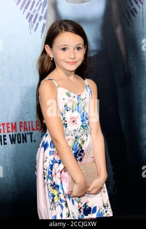 LOS ANGELES - 28 AOÛT : Cailey Fleming à la première mondiale de