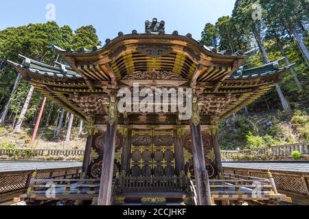 Mausolée de la famille Tokugawa sur Koyasan (Mt. Koya), dédiée au premier shogun Tokugawa Ieyasu, préfecture de Wakayama, au Japon Banque D'Images