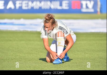 Aurora Galli (Juventus) pendant Hellas Verona Women contre Juventus, Championnat italien de football série A Women, Vérone, Italie, 22 août 2020 Banque D'Images