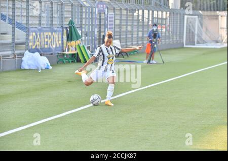 Vérone, Italie. 22 août 2020. Verona, Italie, 22 août 2020, Arianna Caruso (Juventus) pendant Hellas Verona Women vs Juventus - Championnat italien de football Serie A Women - Credit: LM/Giancarlo Dalla Riva Credit: Giancarlo Dalla Riva/LPS/ZUMA Wire/Alay Live News Banque D'Images