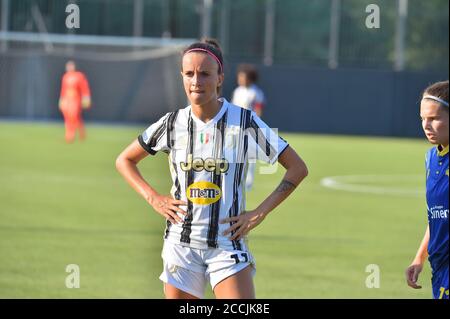 Vérone, Italie. 22 août 2020. Verona, Italie, 22 août 2020, Barbara Bonansea (Juventus) pendant Hellas Verona Women vs Juventus - Championnat italien de football Serie A Women - Credit: LM/Giancarlo Dalla Riva Credit: Giancarlo Dalla Riva/LPS/ZUMA Wire/Alamy Live News Banque D'Images