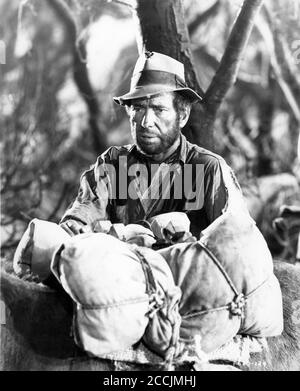 HUMPHREY BOGART dans LE TRÉSOR DE LA SIERRA MADRE 1948 réalisateur / scénario JOHN HUSTON roman B. Traven Warner Bros. Banque D'Images