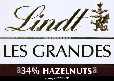 Lindt - chocolatier suisse Banque D'Images