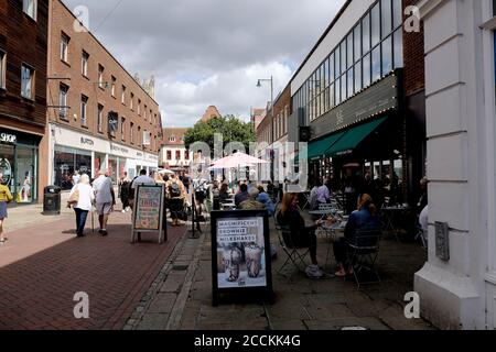 ville de canterbury dans l'est du kent royaume-uni août 2020 Banque D'Images