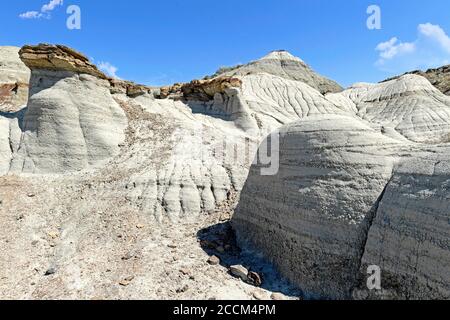 Le parc provincial Dinosaur en Alberta Canada Banque D'Images