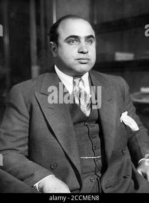 Al Capone, v.1931 Banque D'Images