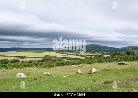 Une sélection d'images prises dans Devon une partie du sud-ouest du Royaume-Uni un havre pour les vacanciers, les randonneurs et les Ramblers avec quelques paysages à couper le souffle. Banque D'Images