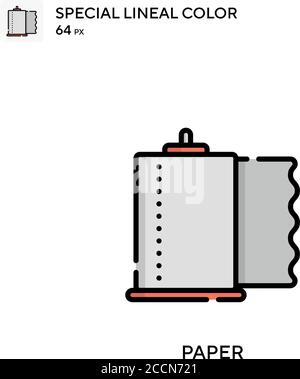 Icône de couleur de ligne spéciale du navigateur. Modèle de conception de symbole d'illustration pour élément d'interface utilisateur Web mobile. Pictogramme moderne de couleur parfaite sur contour modifiable. Illustration de Vecteur