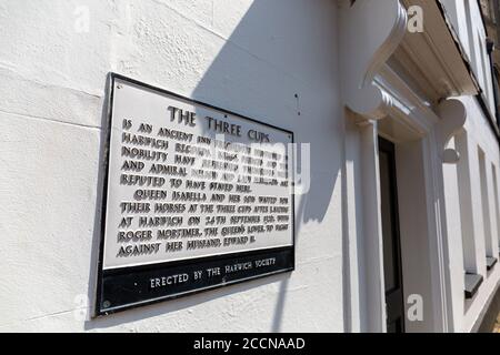 Les trois tasses Banque D'Images