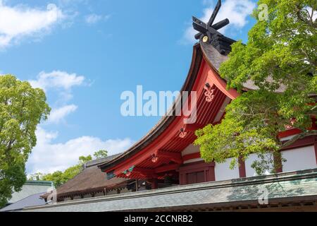 Fukoka, Japon - Sanctuaire de Munakata Taisha à Munakata, Fukuoka, Japon. Il fait partie du site du patrimoine mondial de l'UNESCO. Banque D'Images