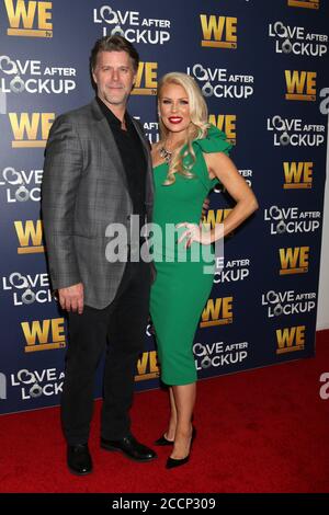 LOS ANGELES - DEC 11: Slade Smiley, Gretchen Rossi au WE TV Real Love: Réalité des relations au Paley Center for Media le 11 décembre 2018 à Beverly Hills, CA Banque D'Images