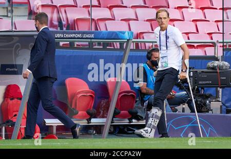 Lisbonne, Lissabon, Portugal, 23 août 2020. Thomas TUCHEL, formateur PSG avant le match final Ligue des champions de l'UEFA, tournoi final FC BAYERN MUENCHEN - PARIS ST. Credit: Peter Schatz/Alay Live News Banque D'Images