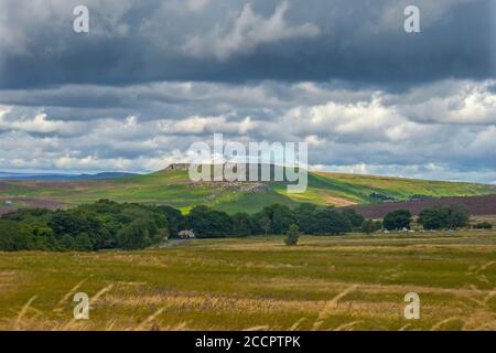 Higger Tor, Peak District, Derbyshire Banque D'Images