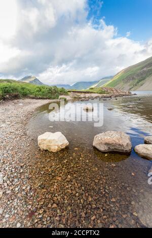 district de lac des eaux usées sous le brochet scarié cumbria royaume-uni Banque D'Images