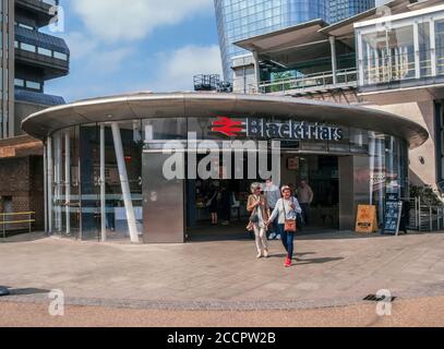 Blackfriars Station, London Banque D'Images