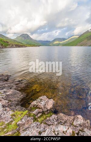 district de lac des eaux usées sous le brochet scarié cumbria royaume-uni Banque D'Images